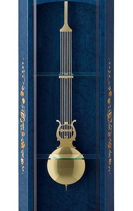 楽天市場】イタリア象嵌細工が美しい！振り子置き時計 報時チャイム