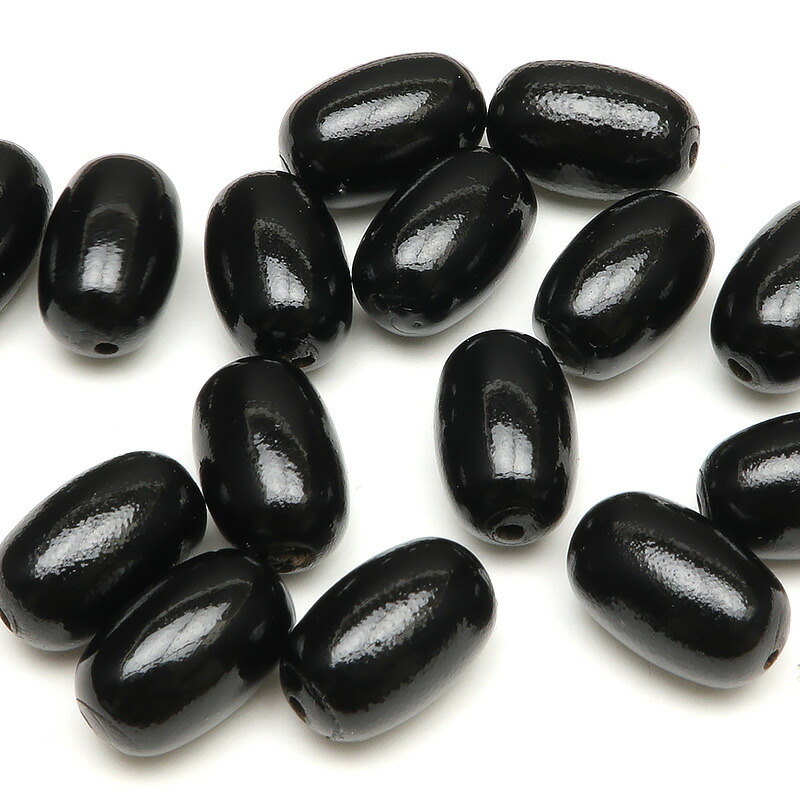 楽天市場】【粒販売】ブラックコーラル（黒珊瑚）ライス 14×9mm【2粒