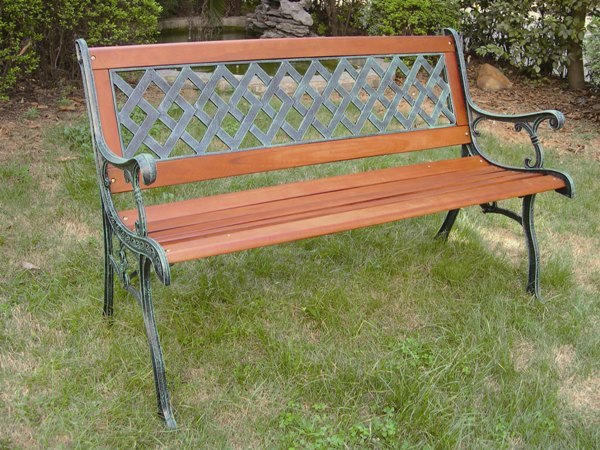 ベンチ ガーデンベンチ 木製 クロスベンチ ガーデン家具ベンチ レトロ