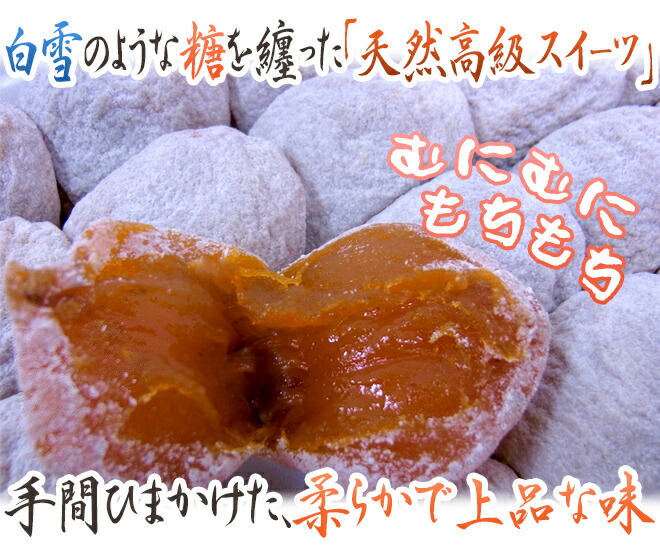 長野・南信州産 ”市田柿 4pc 約680g”（1pc 約170g） L～3L【ポスト投函