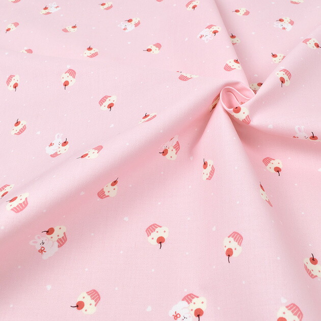 楽天市場】【スペシャルセール】 シーチング 生地 カップケーキ