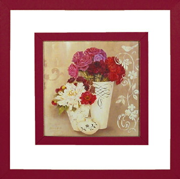 楽天市場】絵画 キャサリン ホワイト ラグジュアリー・ブーケ