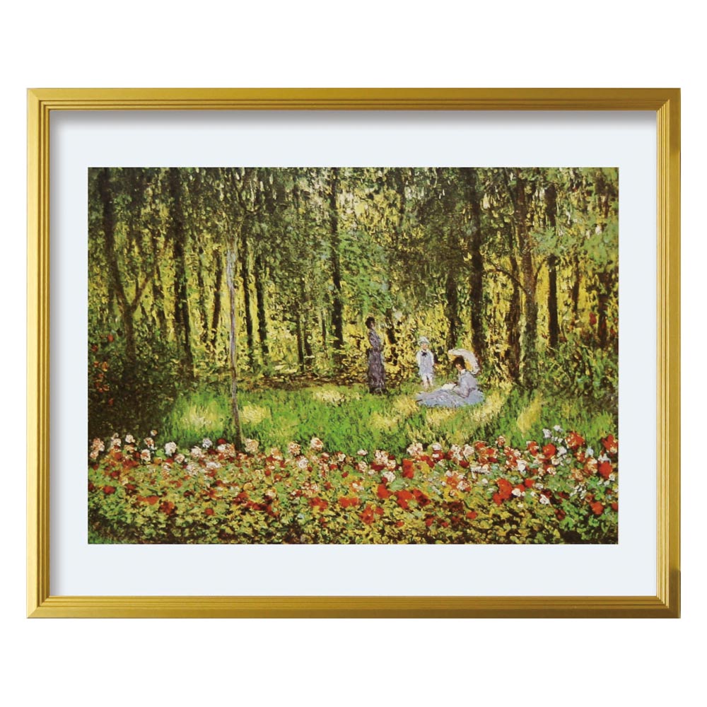 楽天市場】絵画 クロード モネ サッセンハイムのチューリップ畑(L