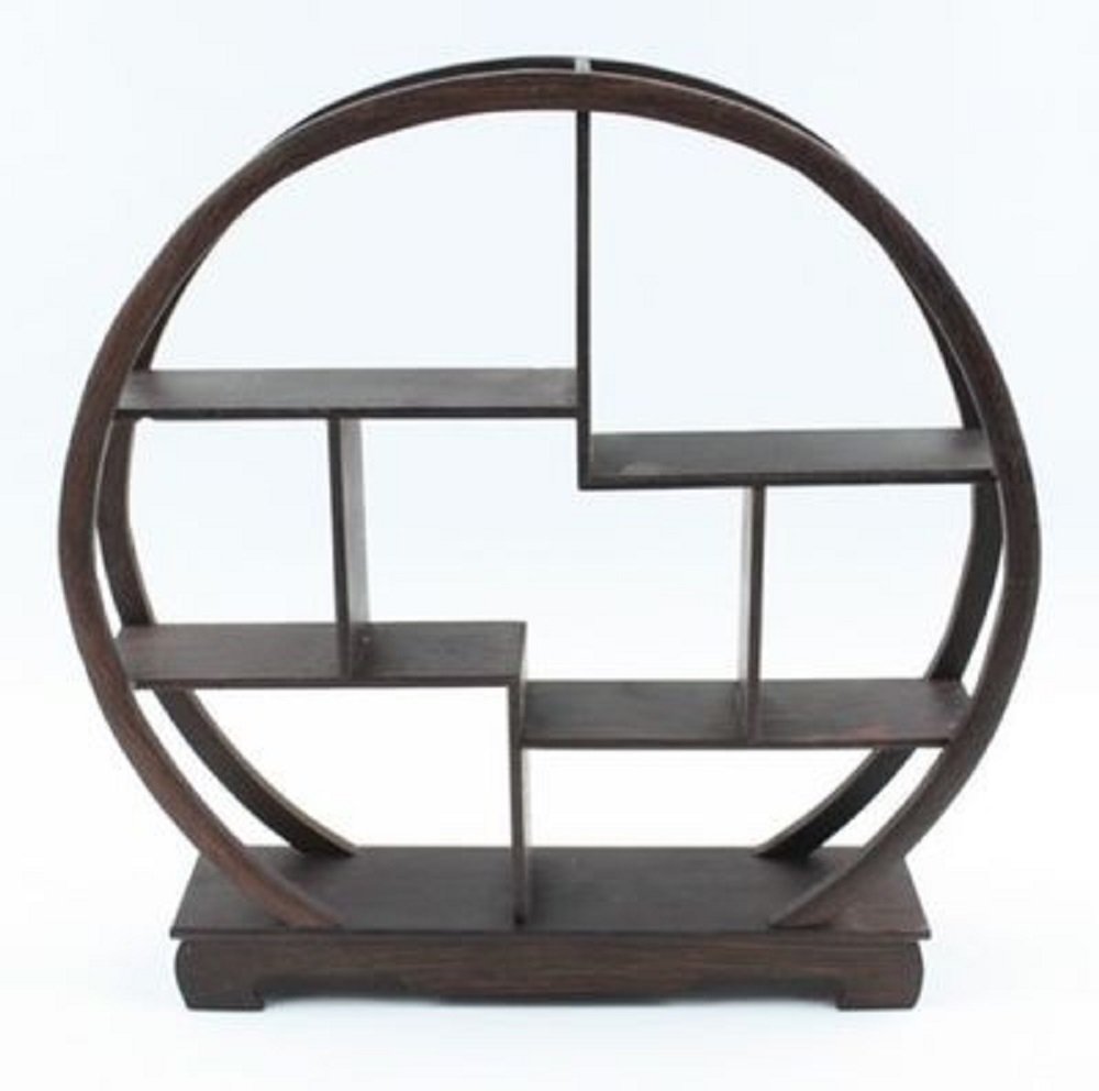 楽天市場】スーパーセール10％OFF 9/11終了 中国茶器棚 丸形 丸型 中国