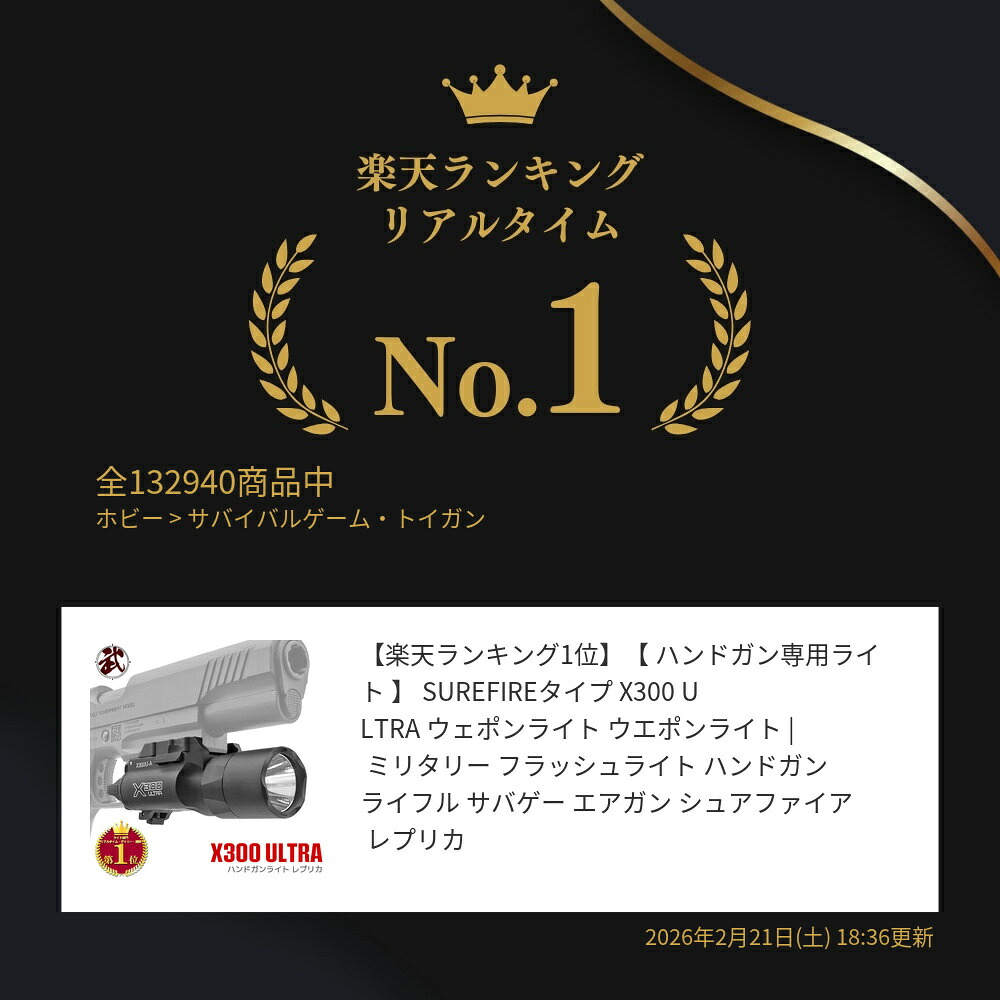楽天市場】【楽天ランキング1位】【 ハンドガン専用ライト 】 SUREFIRE