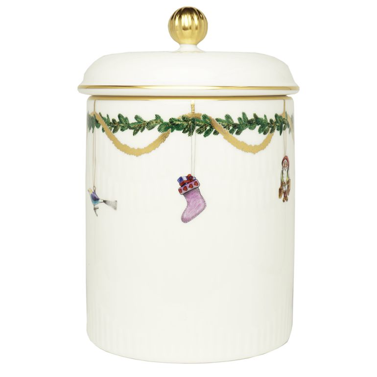 楽天市場】ロイヤルコペンハーゲン スターフルーテッド クッキージャー