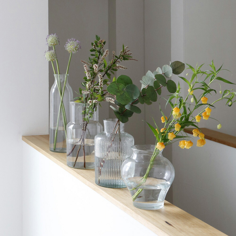 楽天市場】花瓶 安定 大きい サイズ ガラス おしゃれ 北欧 フラワー