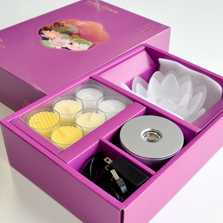 楽天市場】【蓮ローソク】【リニューアル】【DX】LOTUS GRACE DX 1個