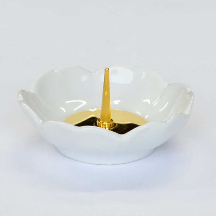 楽天市場】【ポイント10倍 〜2/23 01:59】花形燭台〔白〕【燭台