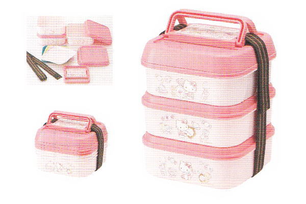 ヤマダモール | 【サンリオ】【ハローキティ】ピクニック3段ランチ