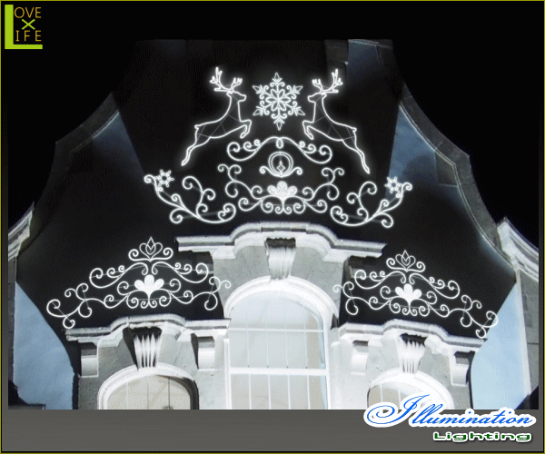 ヤマダモール | 【イルミネーション】ジャンピングトナカイ【S