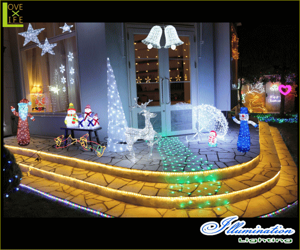 ヤマダモール | 【LED】【3D】【モチーフ】【L3D(C)359】LED 三角