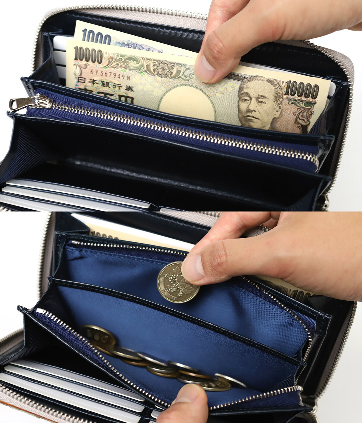 楽天市場】ZOO(ズー) 大蛇革 ダイヤモンドパイソン ラウンドファスナー