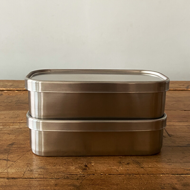 楽天市場】工房アイザワ 角長ランチボックス 2段 弁当箱 お弁当箱