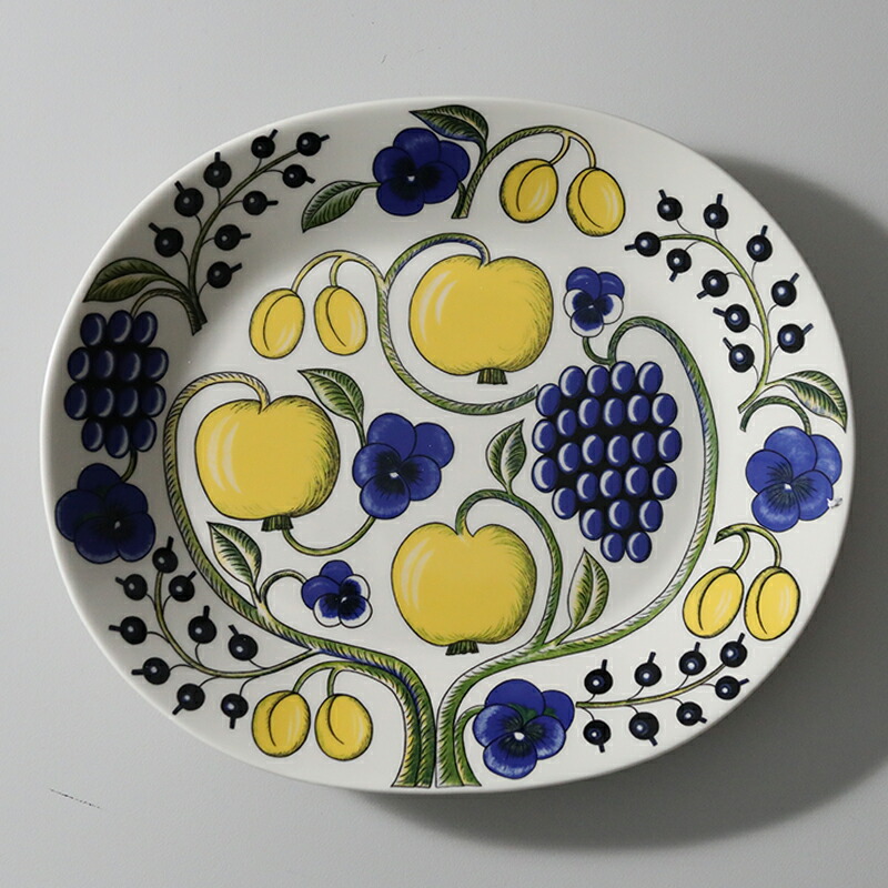 楽天市場】ARABIA パラティッシ オーバルプレート 36cm カラー