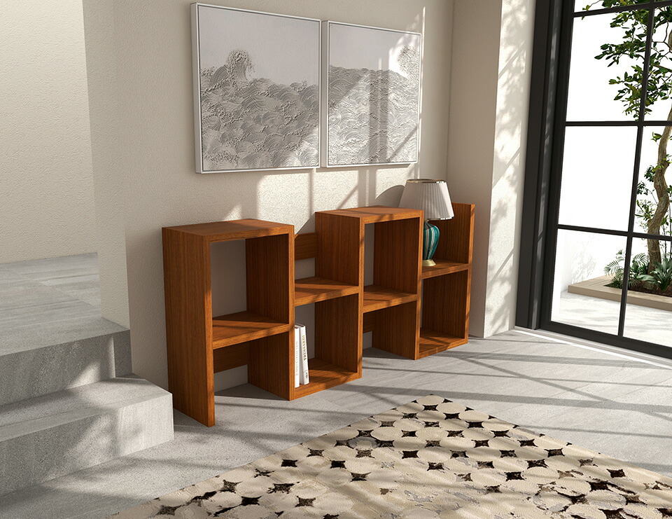 楽天市場】オープンラック 4段 オープンシェルフ おしゃれ 棚 横置き