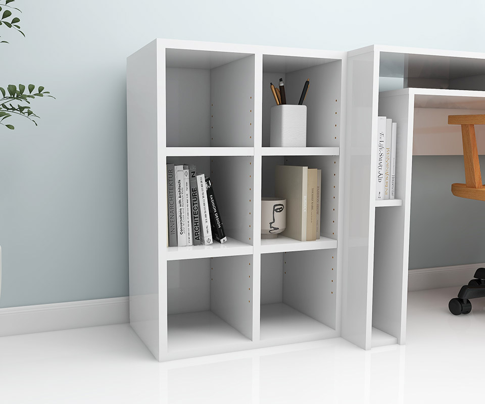 楽天市場】本収納 本棚 白 ホワイト 3段 完成品 A4 おしゃれ オープン