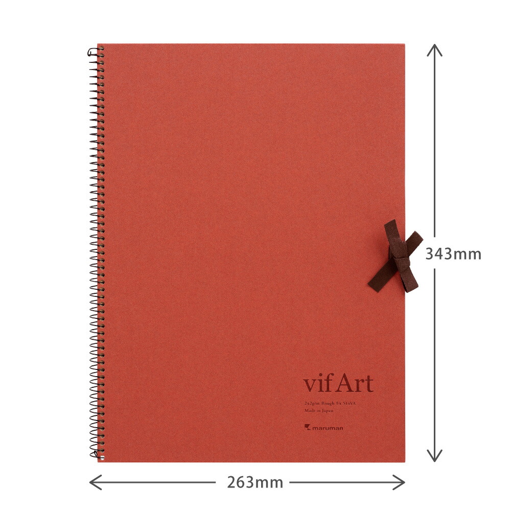 楽天市場】【公式】 スケッチブック ヴィフアール 水彩紙 F4 荒目 242g