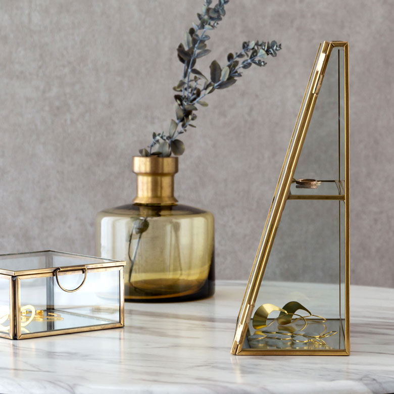 新品　未使用　アンティーク調　ガラス容器　アイアン　真鍮　20点セット　送料無料 ガラスボトル ガラス瓶 アンティーク風ガラスボトル 切子ガラス瓶 真鍮