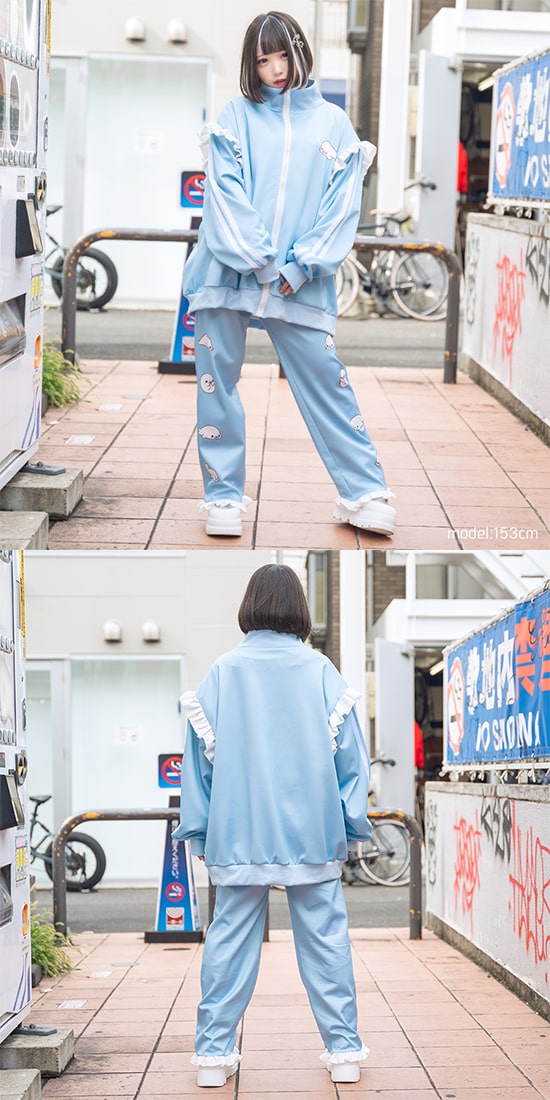 楽天市場】まめゴマ フリルジャケット 長袖 原宿 原宿系 ファッション