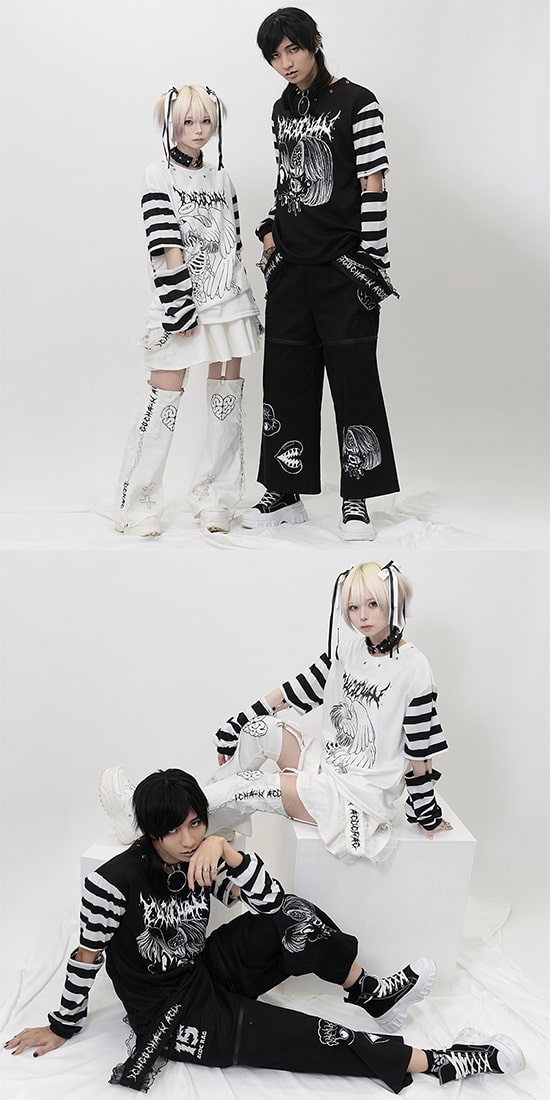 楽天市場】脳みそ少女 ロンT Tシャツ 長袖 原宿 原宿系 ファッション