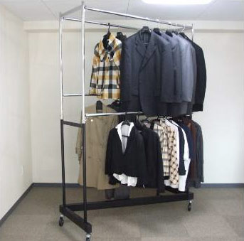 楽天市場】 ◇日本製の頑丈なハンガーラック（←こちらをクリック