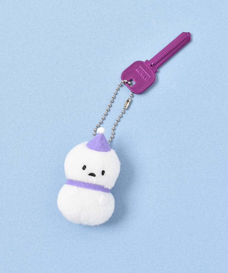 楽天市場】セール キーホルダー ぬいぐるみ スノーマン 雪だるま