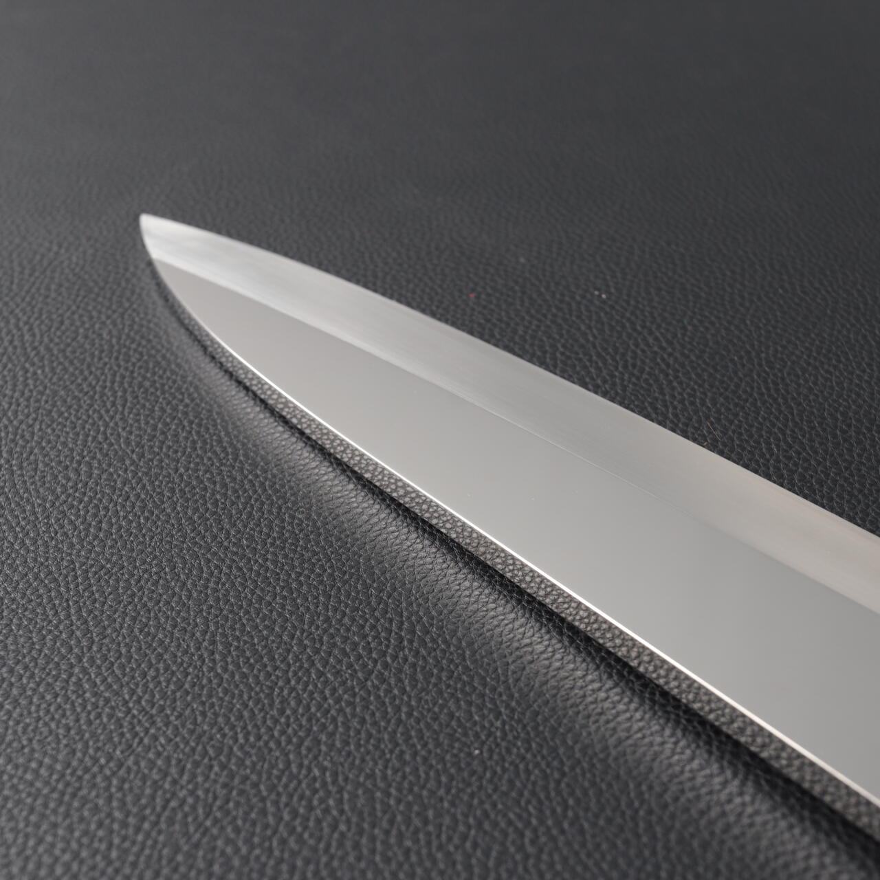 楽天市場】出刃包丁 尺（刃渡り300mm）通常鏡面仕上げ 本刃付け 刺身
