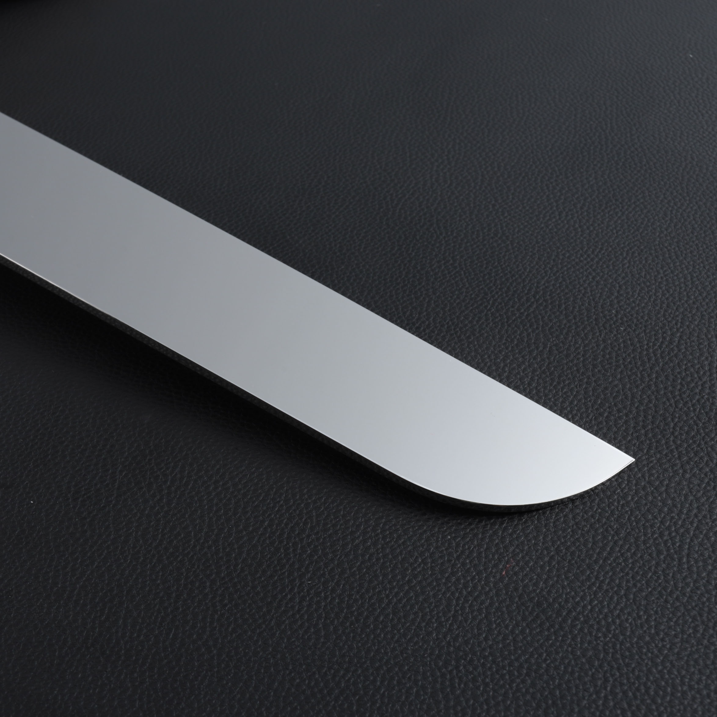 楽天市場】鎌型薄刃 8寸（刃渡り240mm）通常鏡面仕上げ 本刃付け 料理