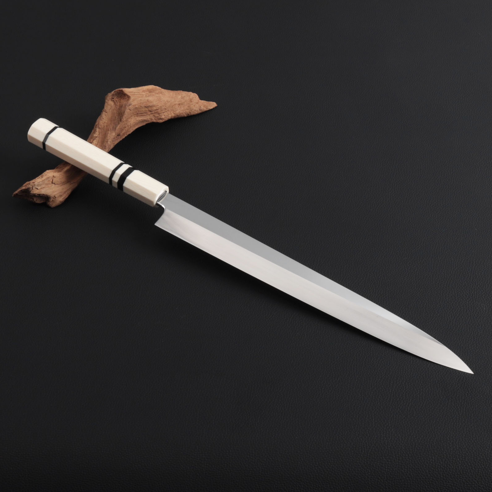 楽天市場】柳刃包丁 尺一（刃渡り330mm) 通常鏡面仕上げ 本刃付け 刺身