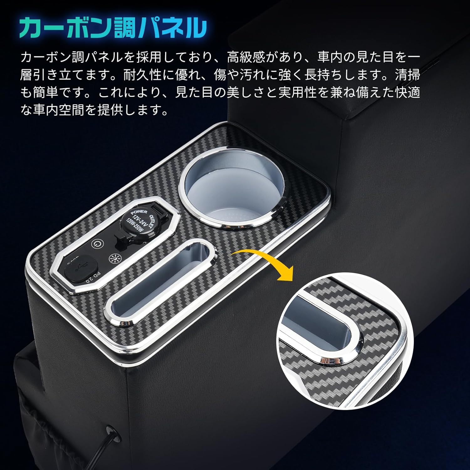 楽天市場】【P5倍！最大3000円オフあり！】スズキ ソリオ アームレスト