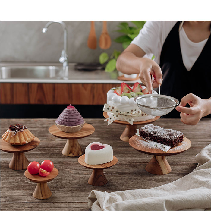 ケーキスタンド 木 通販 ウッドコンポート 18.5cm コンポート 皿