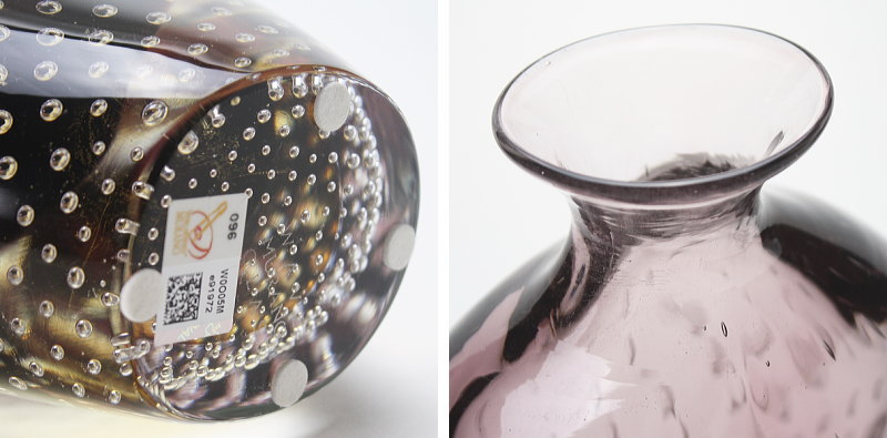 楽天市場】花瓶 ガラス ベネチアンガラス ベネチアングラス ムラーノ