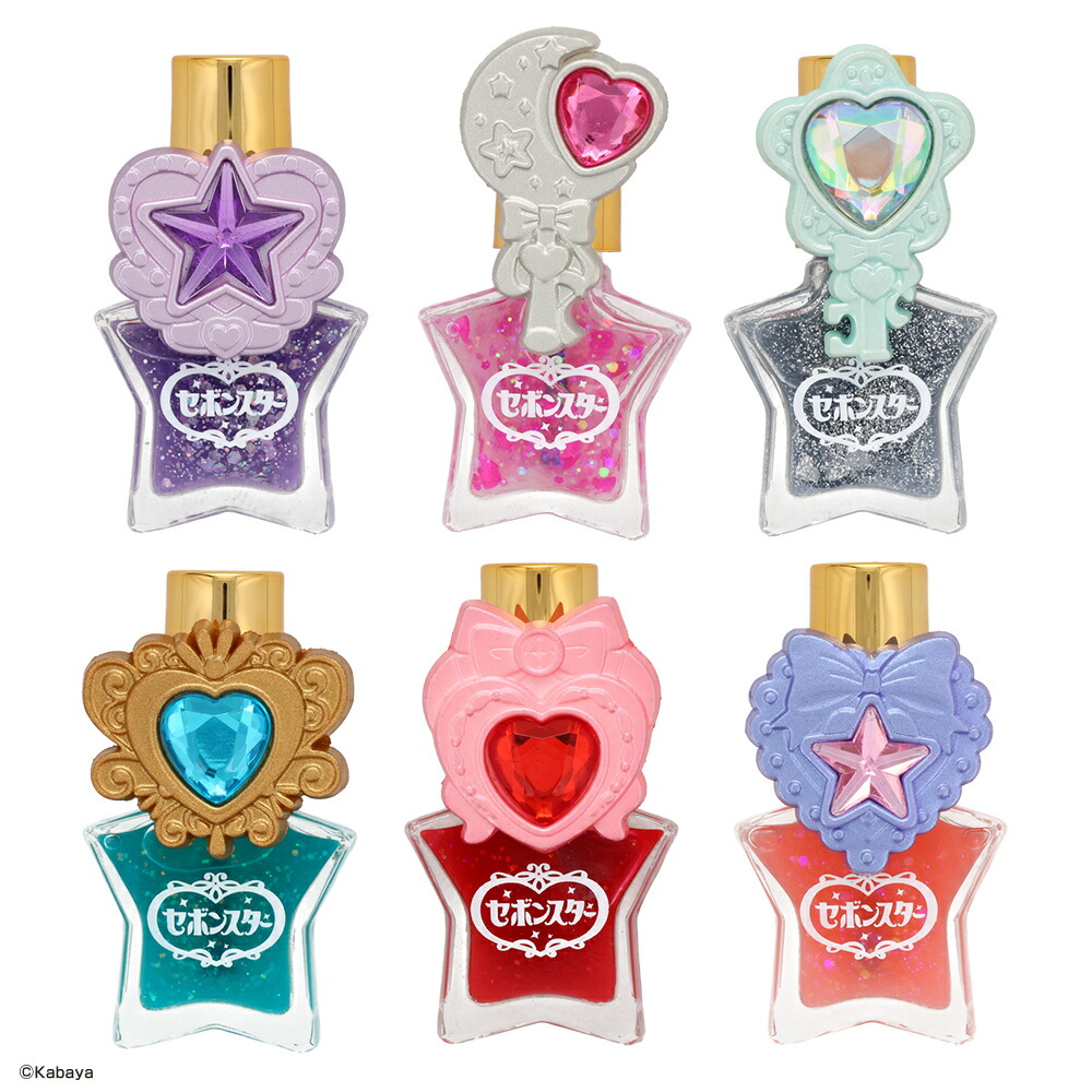 楽天市場】セボンスター リング付き水性ネイル 全6カラー 粧美堂 指輪