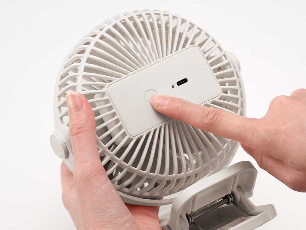 楽天市場】【25年新製品】コイズミ クリップファン ハンズフリーファン