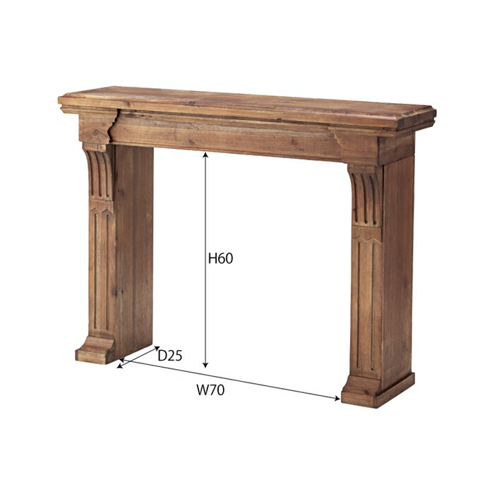 楽天市場】マントルピース ホワイト クラシック エレガント 木製