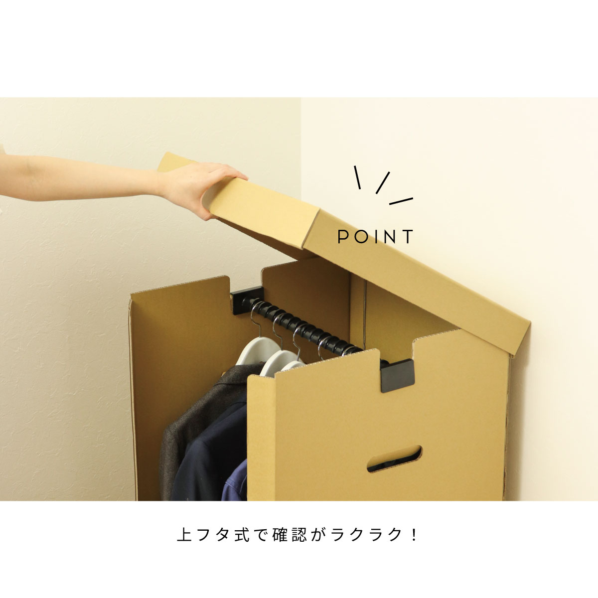 楽天市場】【公式限定】CRAFT ハンガーボックス 2個組 スーツ 衣類