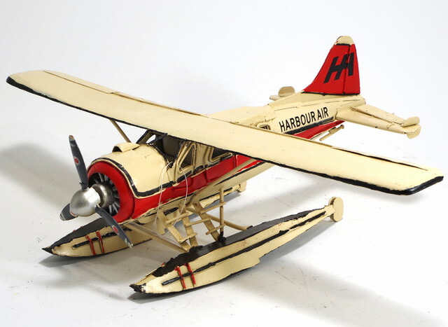 楽天市場】ブリキ おもちゃ シー プレイン 水上飛行機 翼長36cm ブリキ