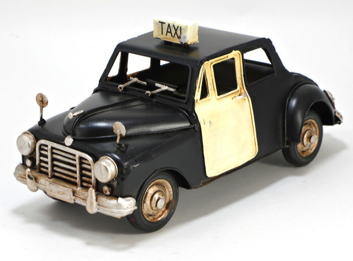 楽天市場】ブリキ おもちゃ ヴィンテージカーTAXI L25.5cm ブリキの