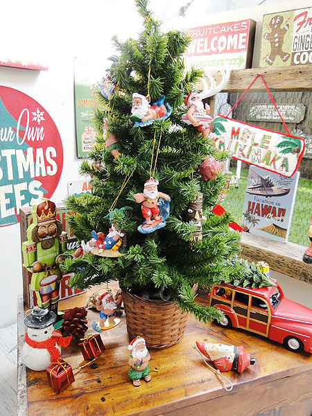 楽天市場】ハワイアン クリスマスオーナメント （ビッグウェーブサンタ