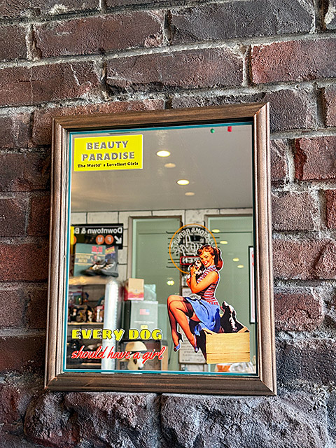 楽天市場】オールドアメリカン パブミラー （LOVE VINTAGE CARS