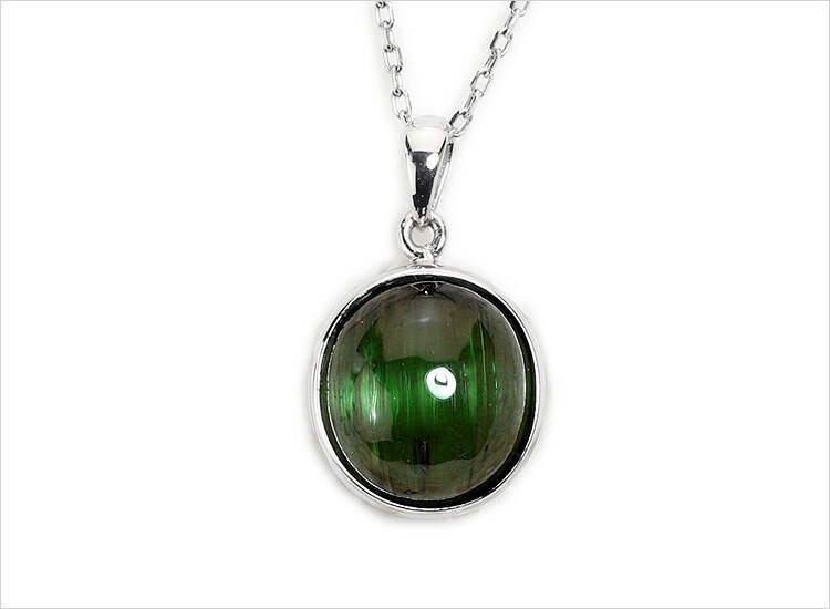 楽天市場】Ptトルマリンキャッツアイプラチナペンダントトップ(3.72ct