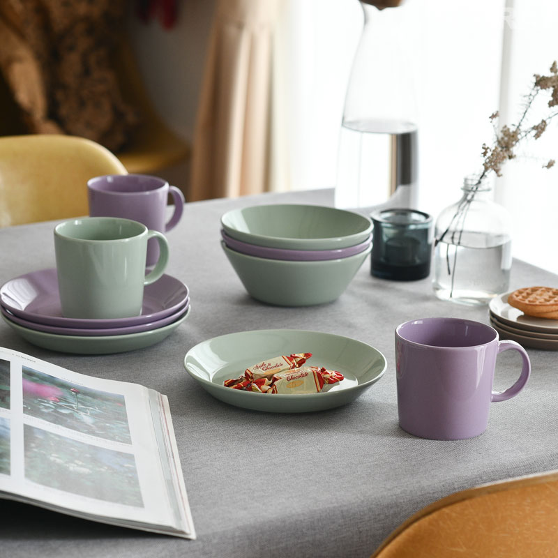 楽天市場】イッタラ プレート 17cm ライトライラック セージグリーン