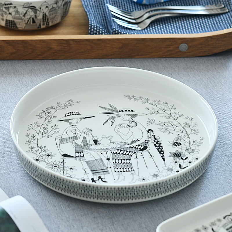 楽天市場】アラビア パイディッシュ 28cm エミリア ARABIA Emilia