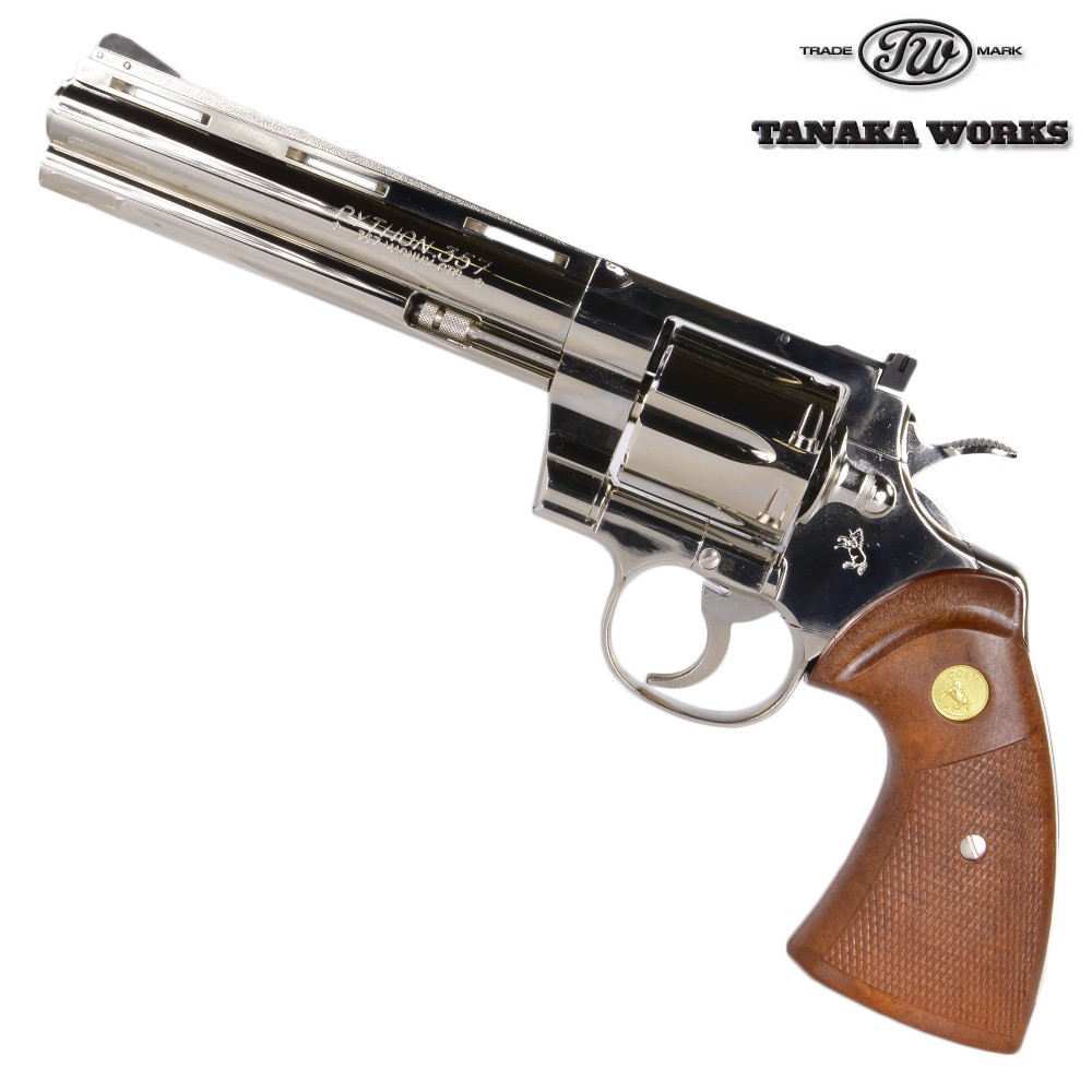 楽天市場】タナカ 発火式モデルガン コルト パイソン Rモデル 357