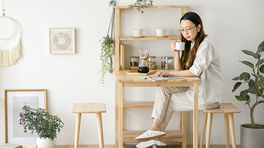 楽天市場】収納付き ダイニングテーブル 無垢 2人用 送料無料