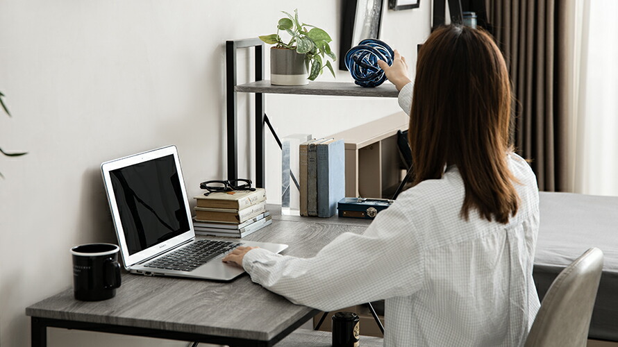 dショッピング |パソコンデスク 机 デスク テレワーク 書斎デスク 学習