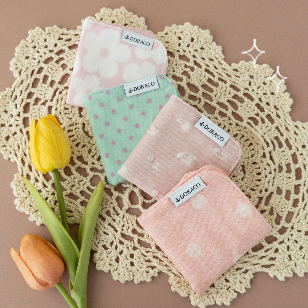 ポケット ミニハンカチ 入園 入学 卒園記念品 DORACO FIRST (ドラコ