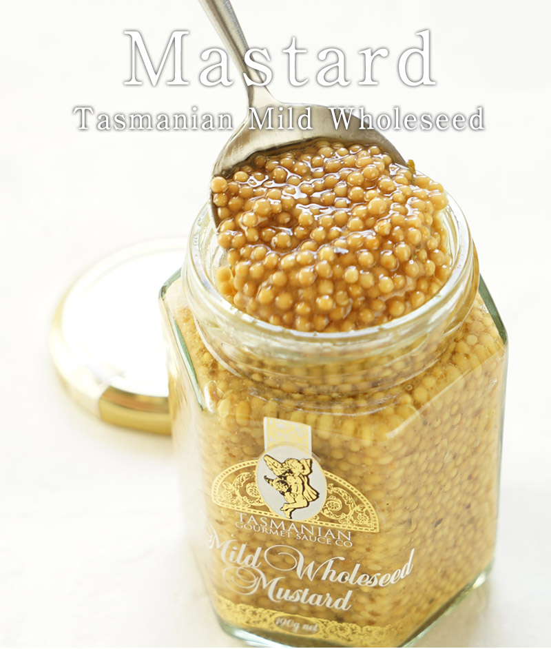 楽天市場】タスマニア産 粒マスタード190g［マイルドホールシード