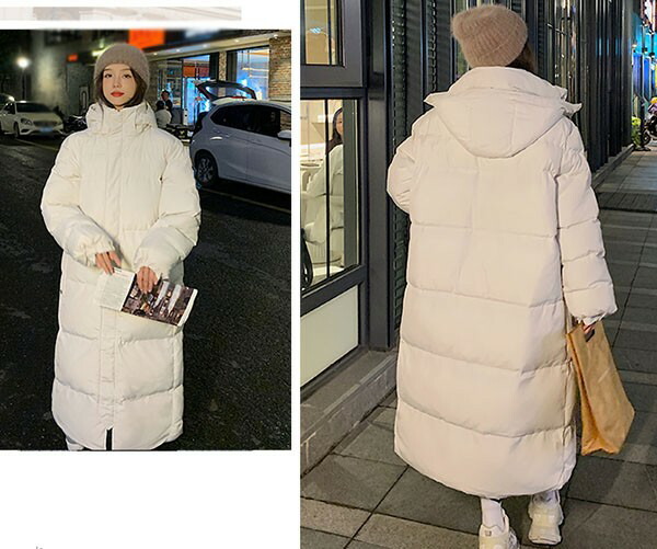 楽天市場】防寒性抜群 ダウンコート 超ロング ベンチコート 大きい